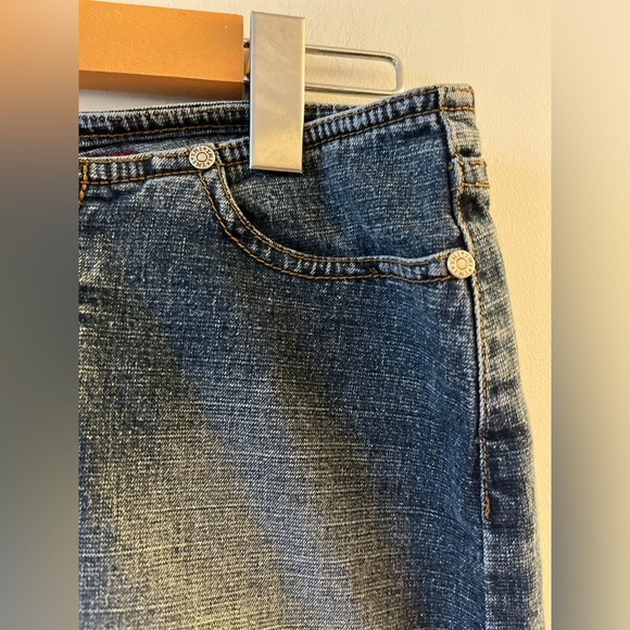 YMI Freedom To Be You Denim Y2K Mini Skirt - Picture 6 of 9